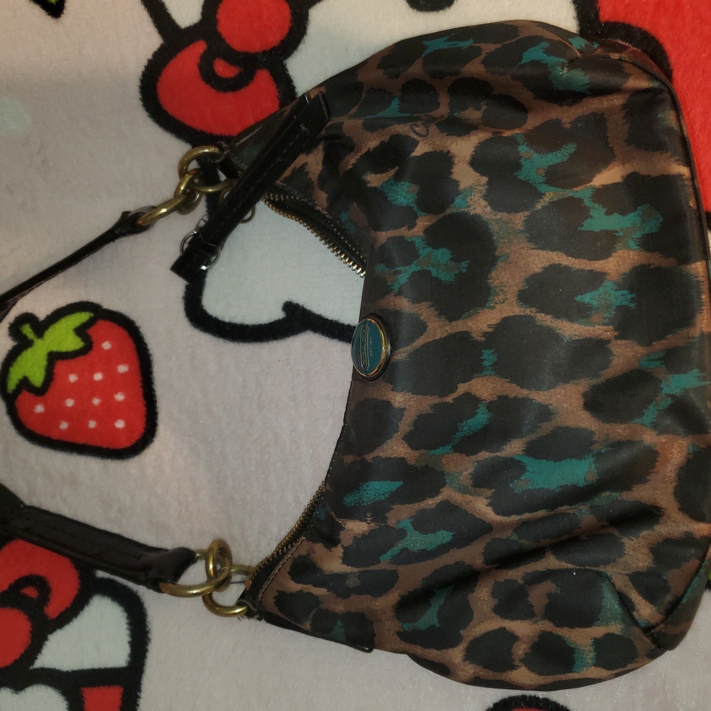 Leopard Print Shoulder Bag